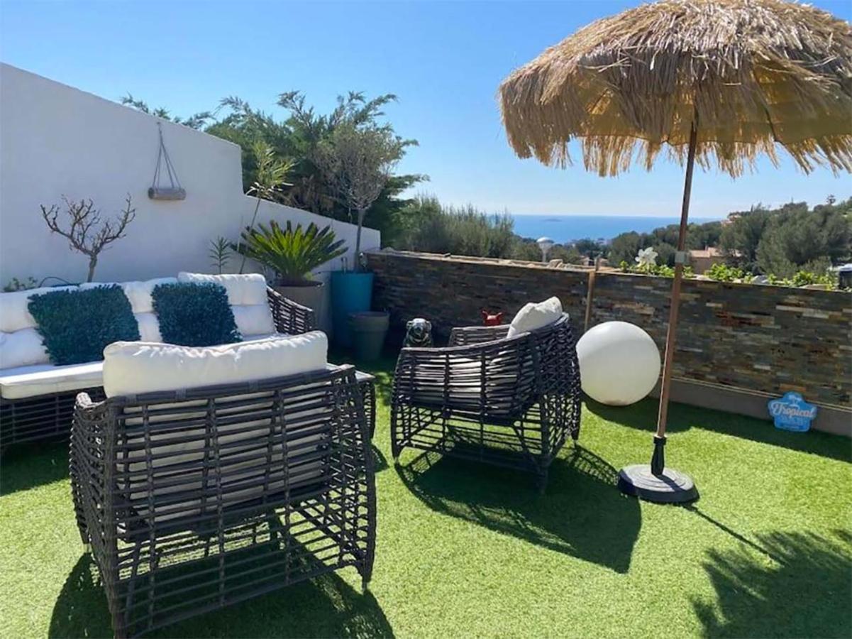 Vuemer Bandol - Grande Terrasse De 45M2 Vue Mer Piscine Parking Exterior foto